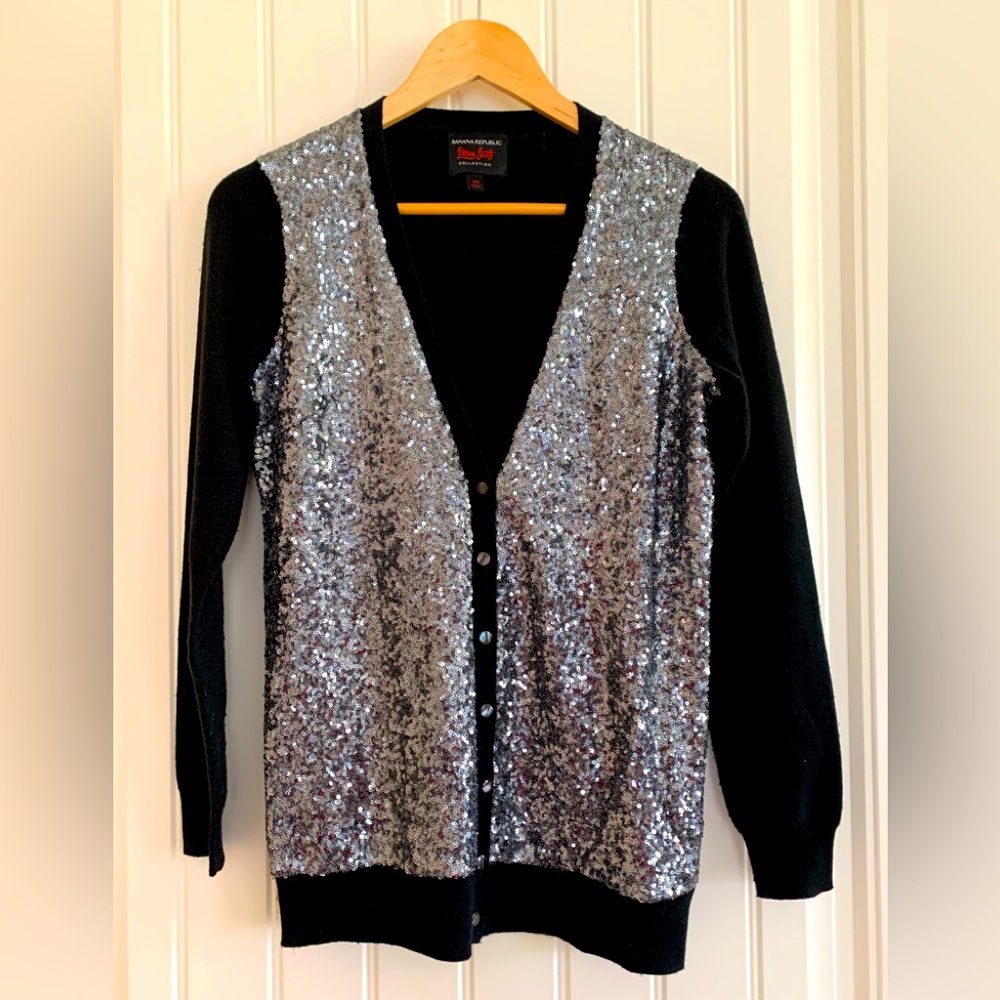 L’wren Scott for Banana Republic Sequin Cardigan